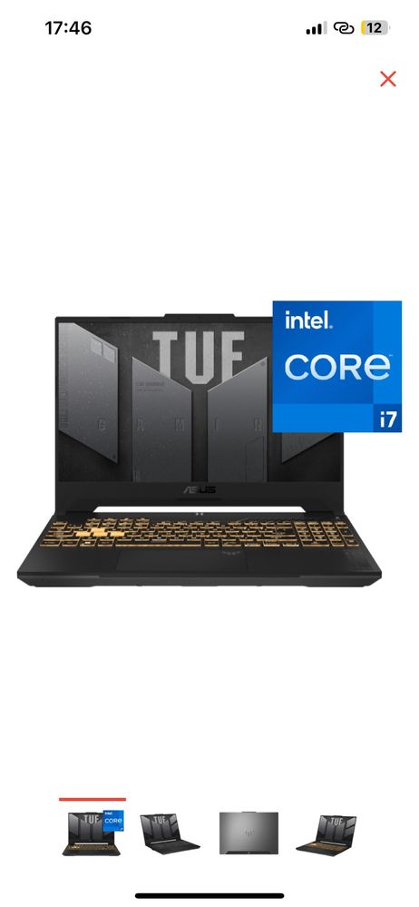 Asus f15 tuf, 1терабайт