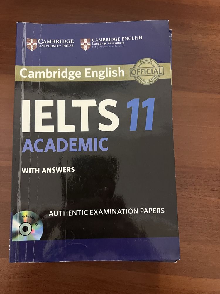 Книги для подготовки к IELTS academic. Оффициальные от Кембридж.