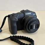 Canon EOS RP + объектив 50 mm f/1.8 + адаптер + аксессуары