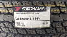 285/60R18 Yokohama.