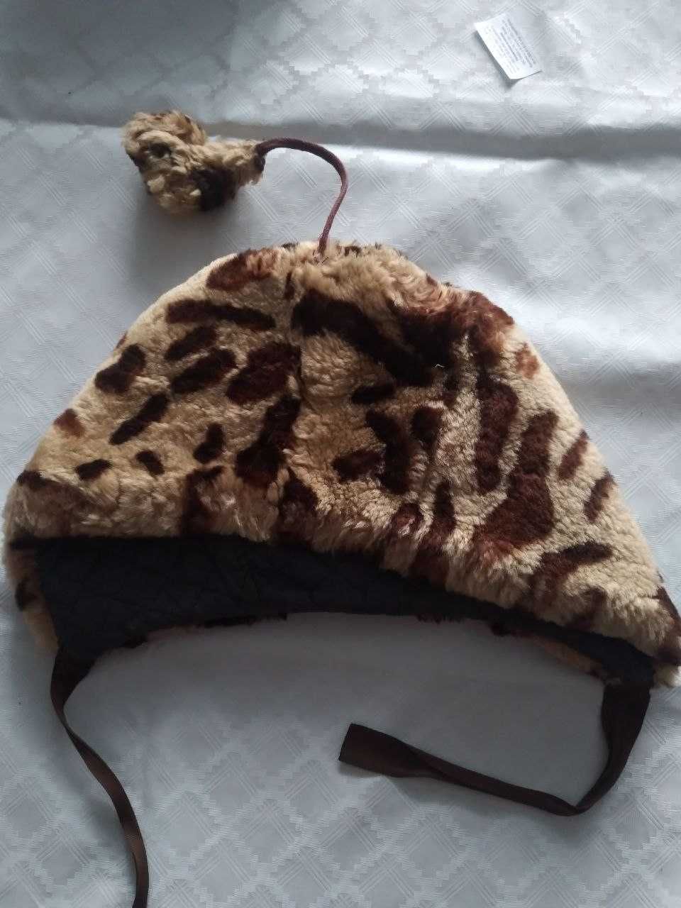 Шапка из лисы и овчины
