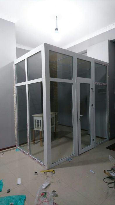 Окна, двери, витражи, балконы, алюминиевые фасады, Veka, Века, лоджии,