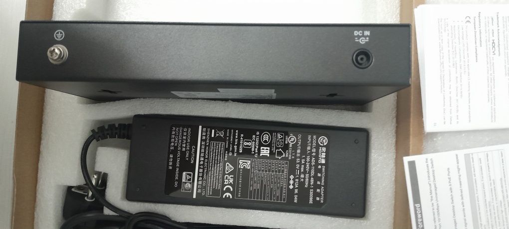 Комутатор Dahua 8 портовый. DH -PFS 3009 -8 EF 96.