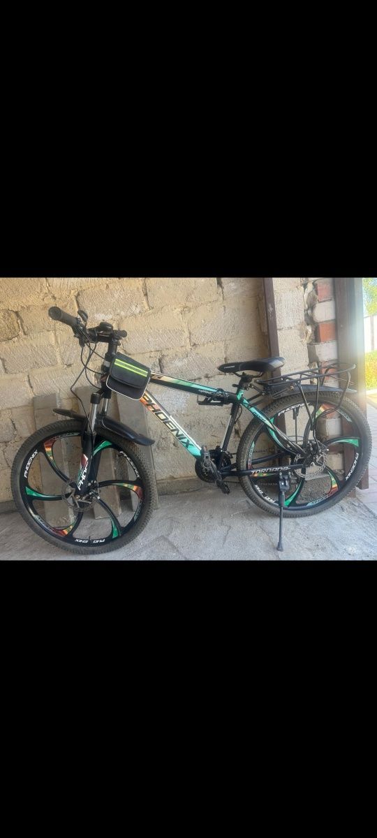 Велосипед Велосипед Phoenix Tornado Plus 21SP (KZMTBSF17R26S21SHDBBY)