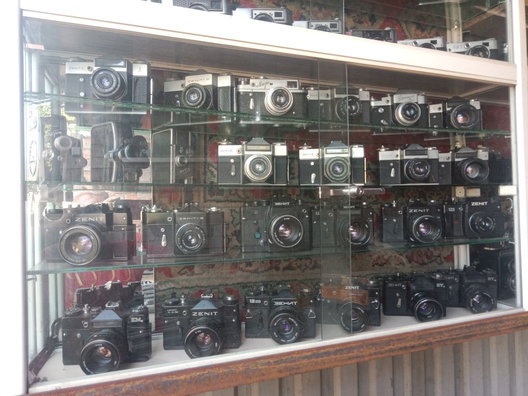 Коллекция фотоаппаратов