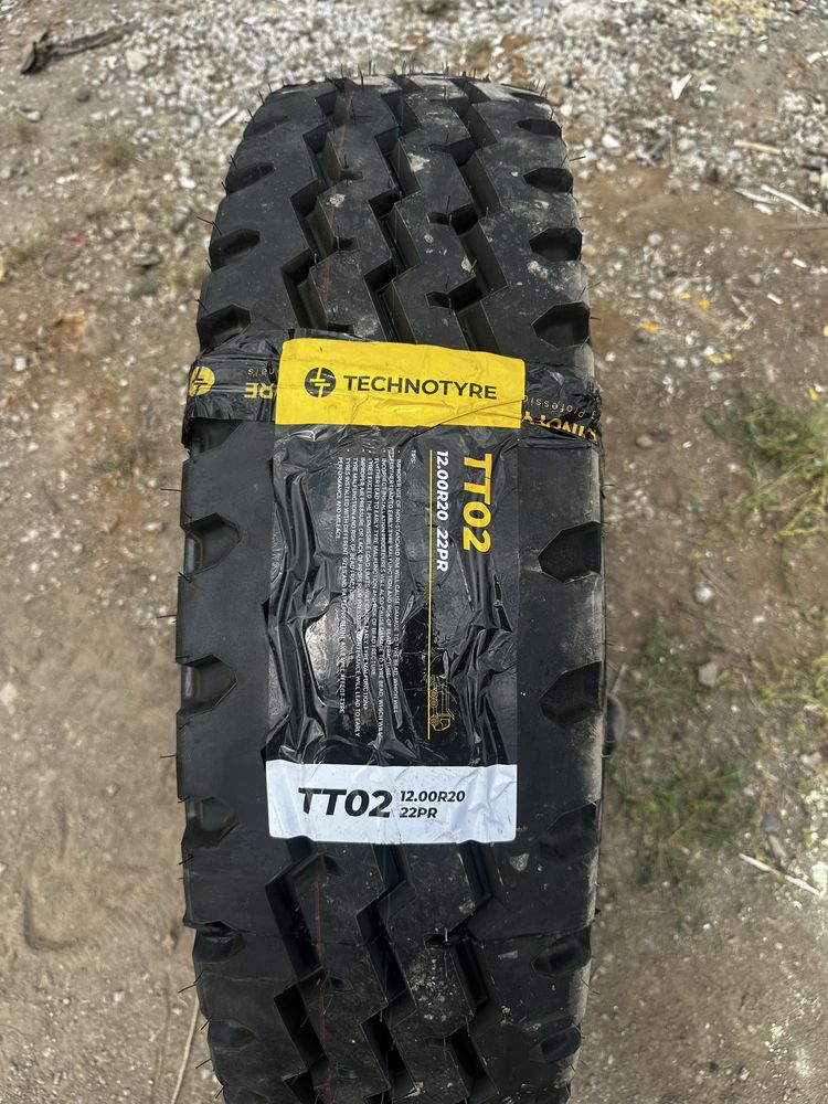 12.00R20 22слоя усиленная TECHNOTYRE змейка, косичка  (бриджстоун)