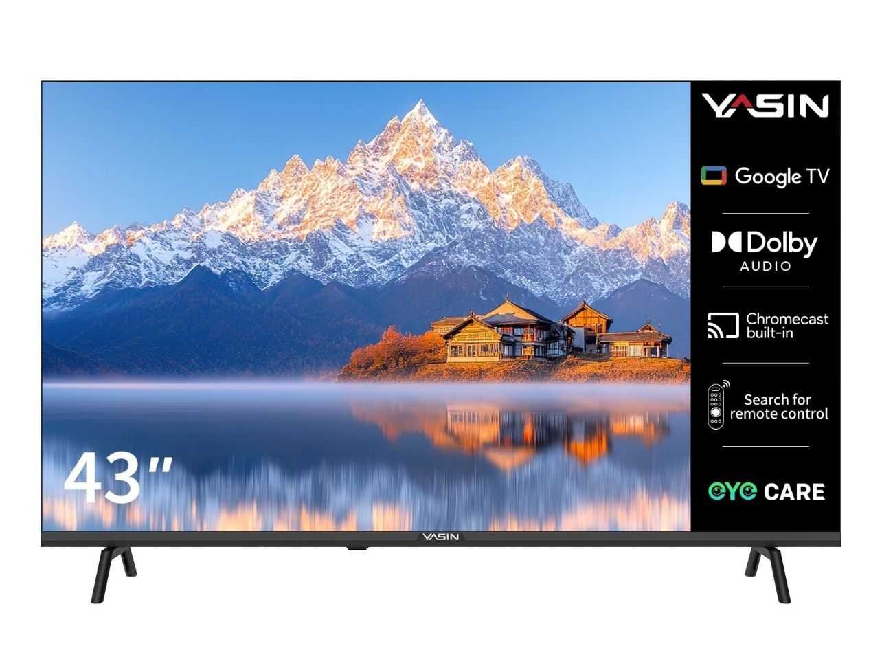 Спец цена!!! Smart телевизор Yasin серия G11. LED UltraHD 4К