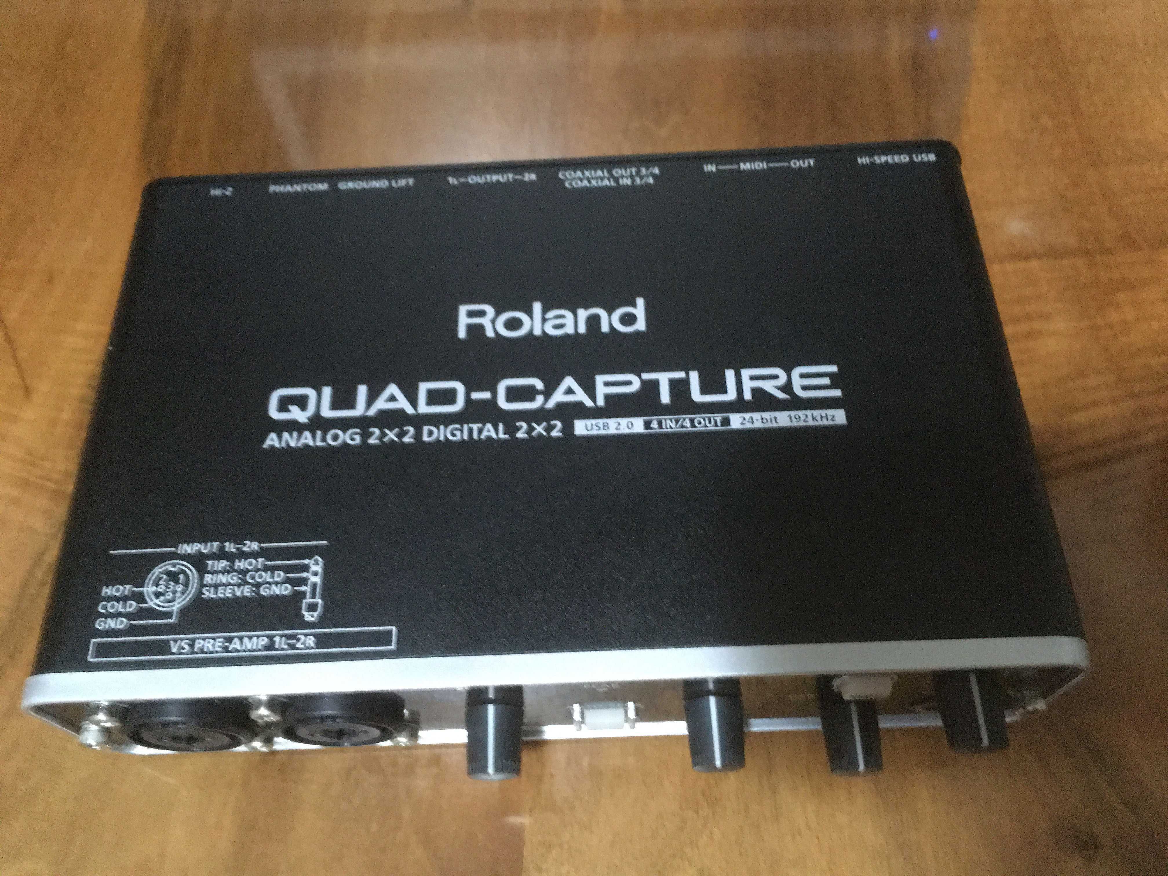 Звуковая карта Roland UA-55 Quad-Capture (УНИКАЛЬНОЕ ПРЕДЛОЖЕНИЯ)