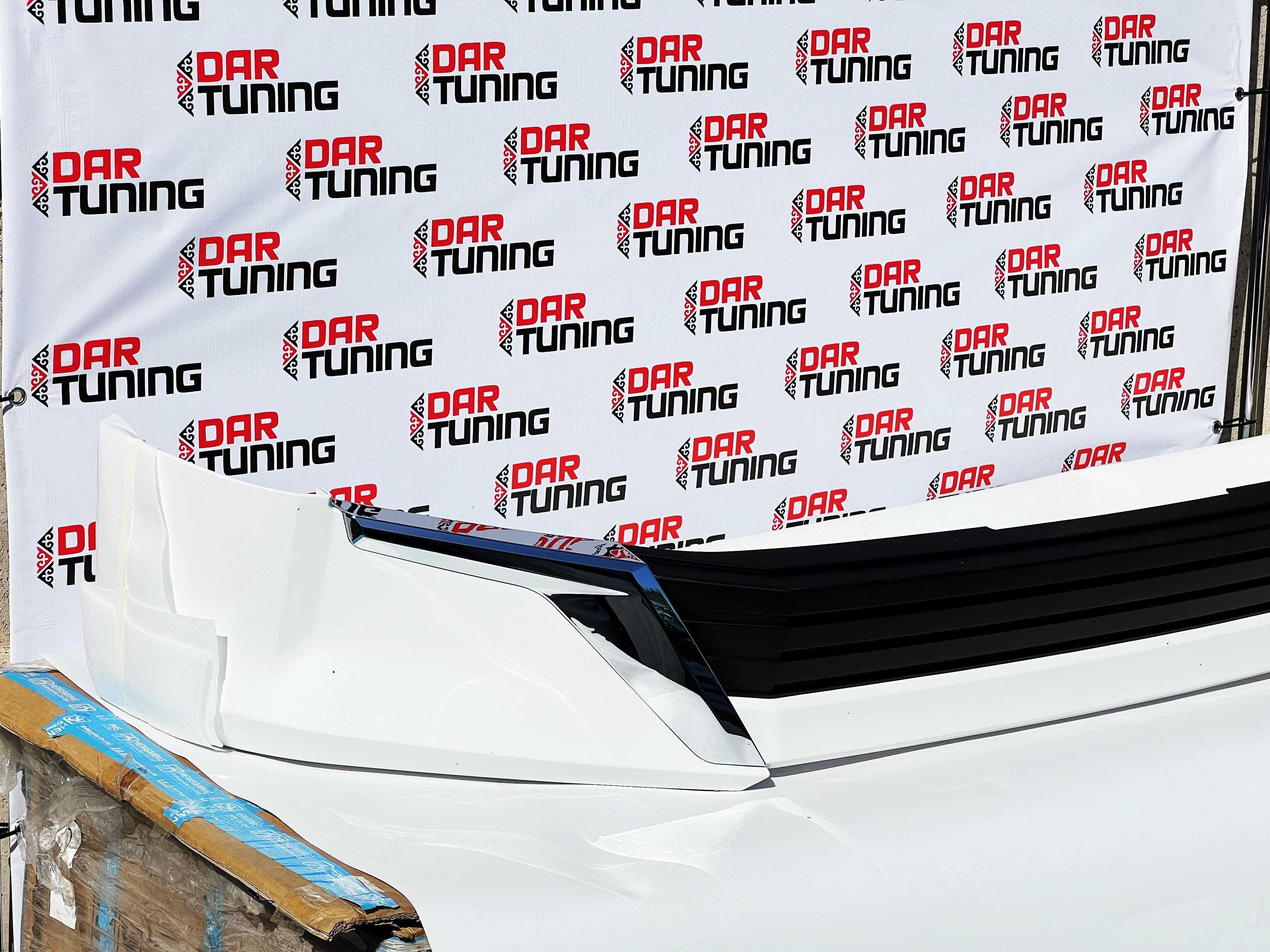Передняя накладка (губа, юбка) Toyota LC 200 Executive Lounge 2021