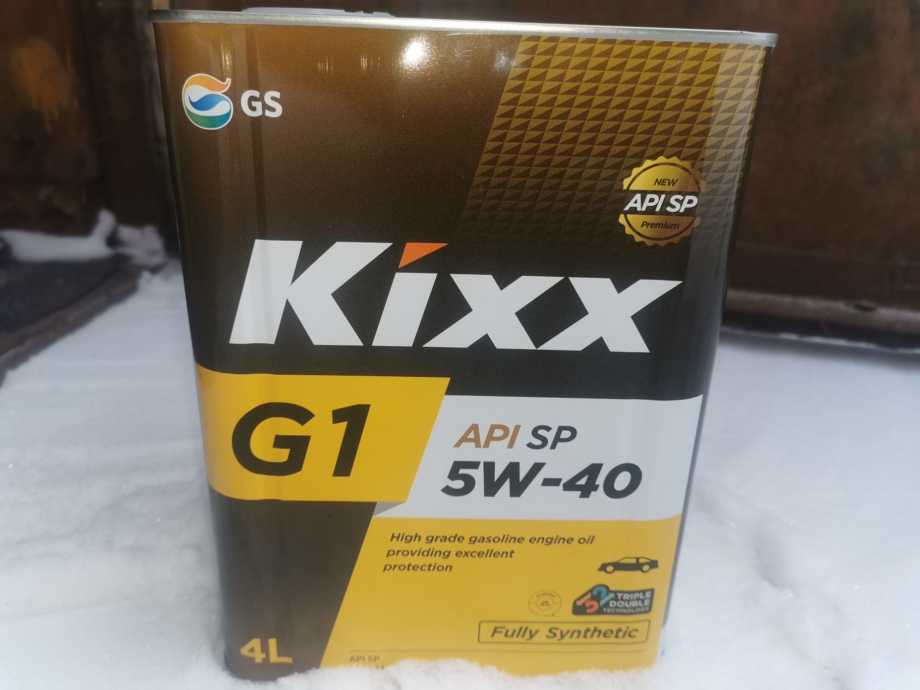 Масло Кикс 5W30 , 5W40-4литра Корея АРI SP Синтетика полная  последнег