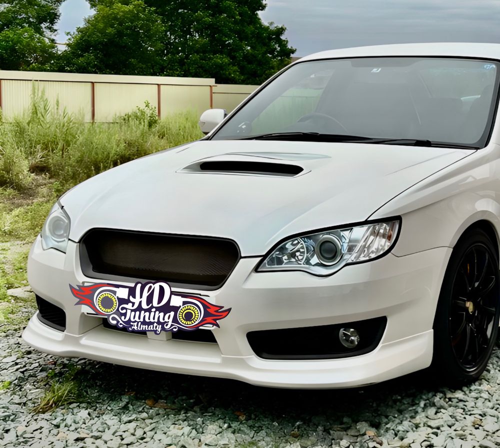 Губа на передний бампер Spec B Subaru Legacy BL Рестайлинг