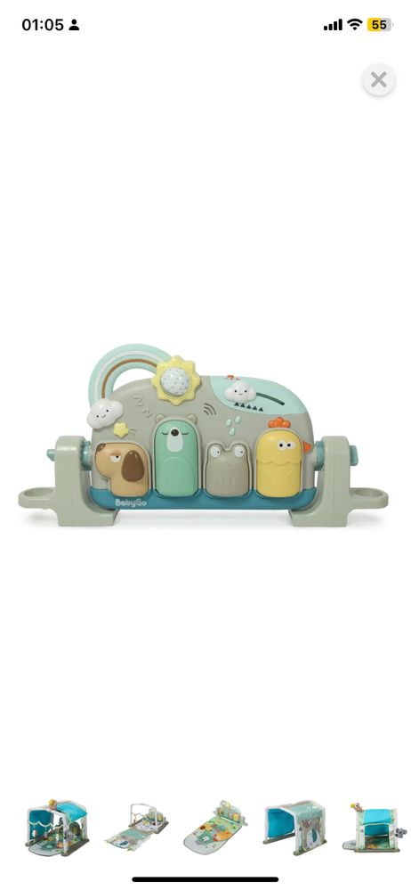 Коврик BabyGo 3 в 1