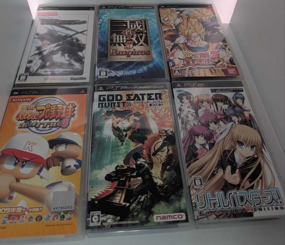 Японские диски для PSP (UMD), более 20 штук