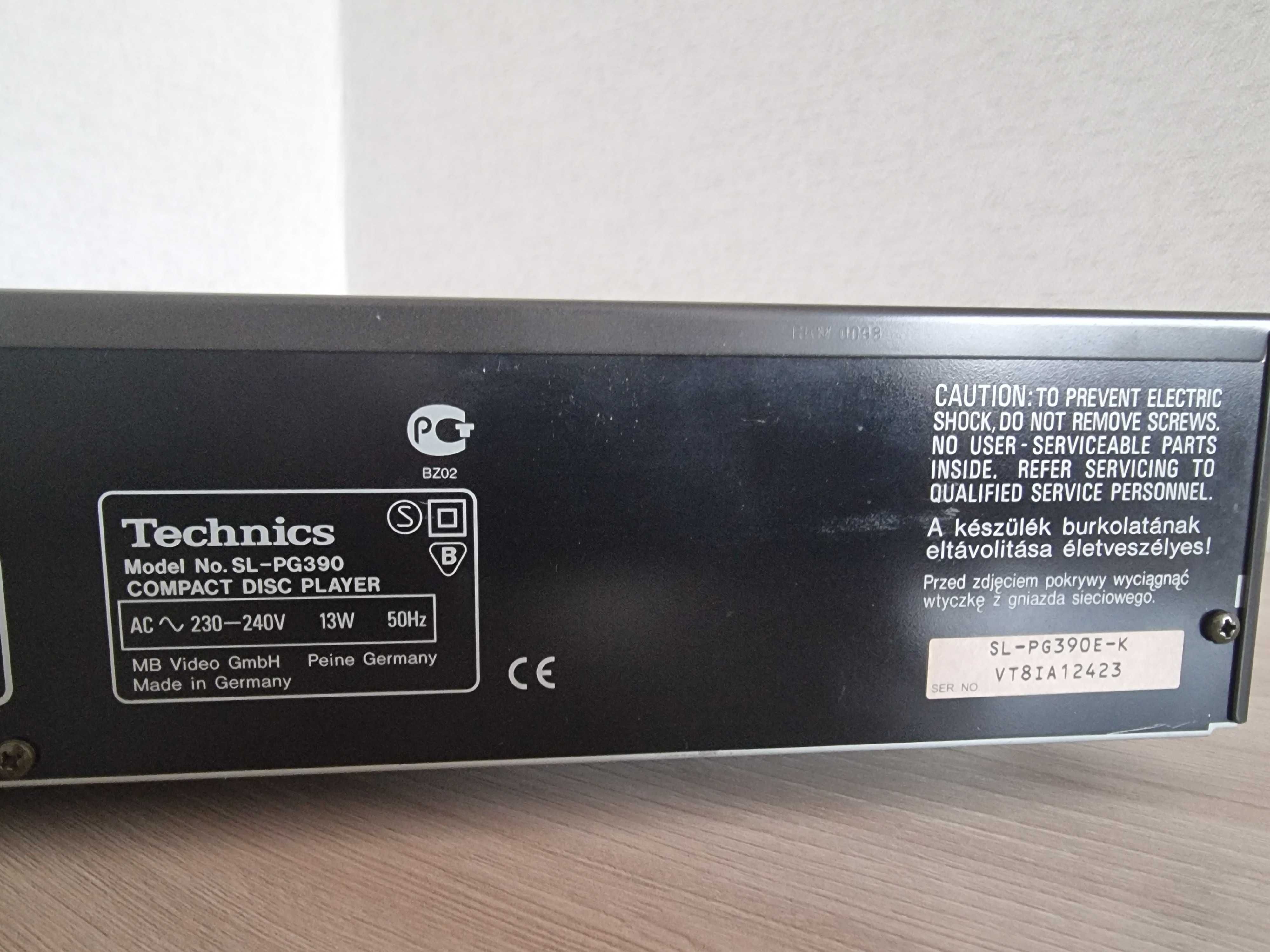 Technics SL-PG390 / условно нерабочий