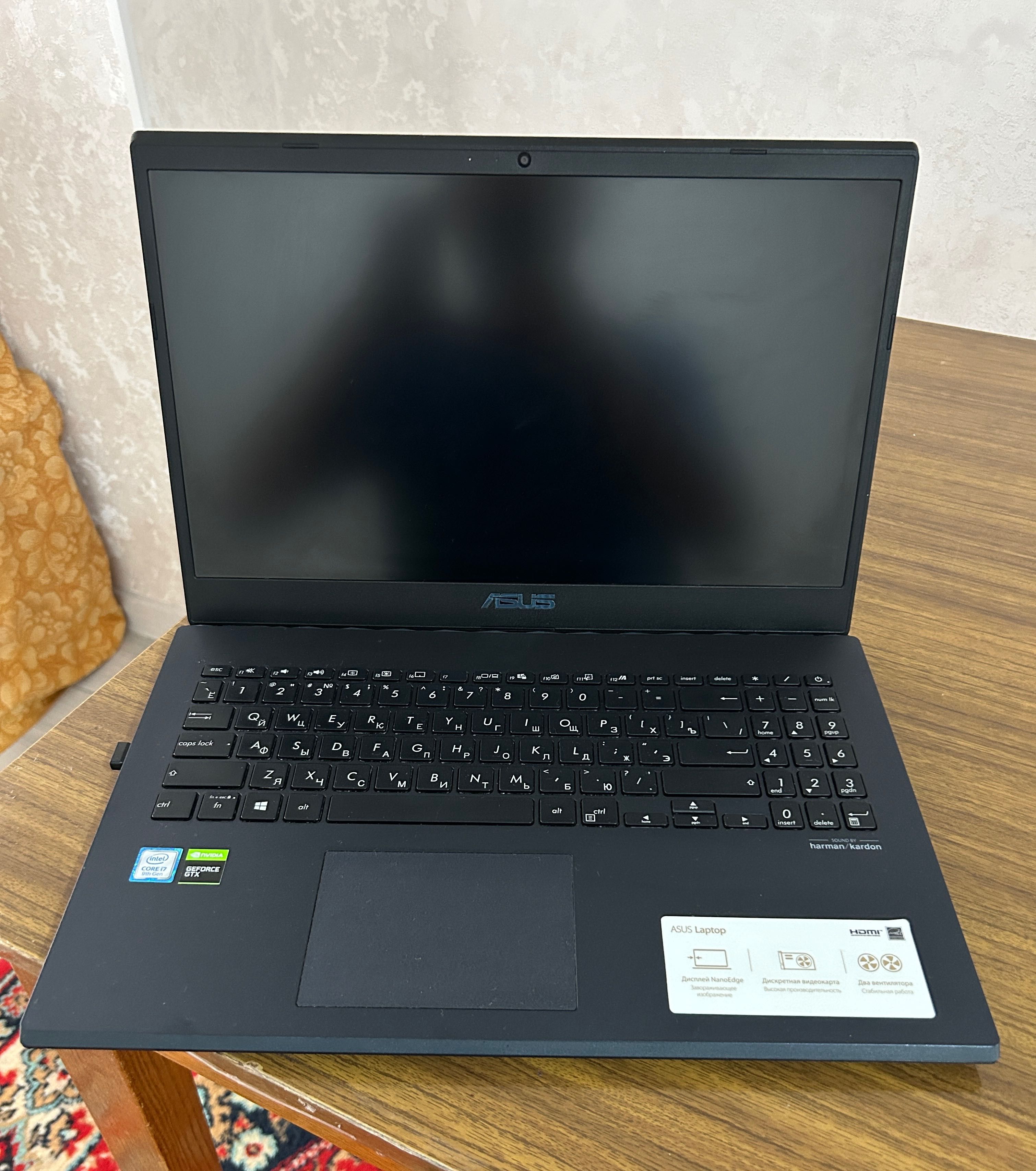 Продам ноутбук ASUS F571GD