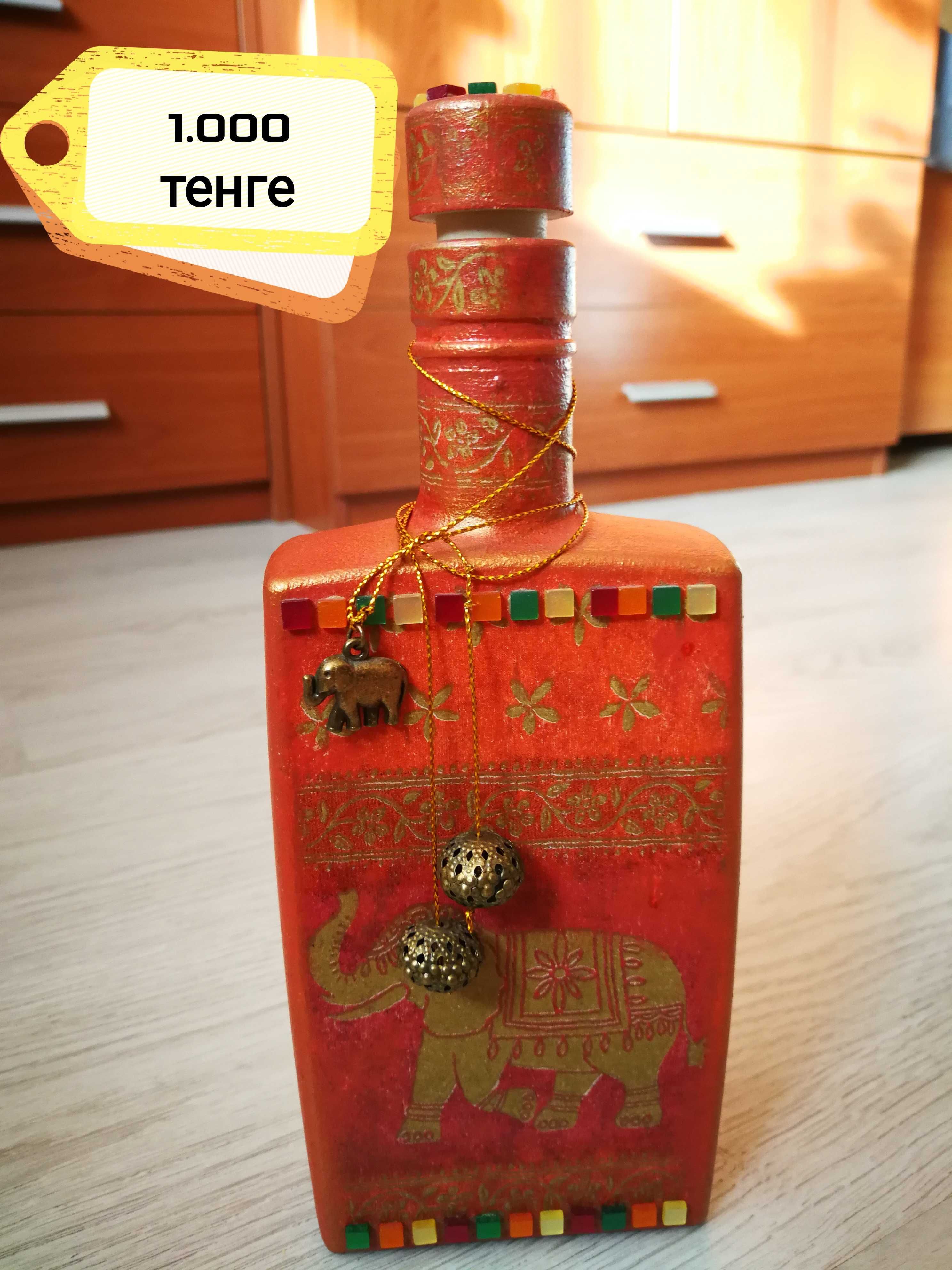Продам декорированные бутылки