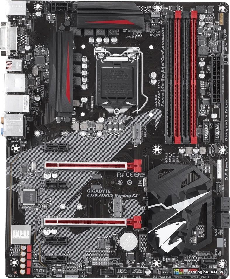 Продам материнскую плату gigabyte z370 aorus gaming k3