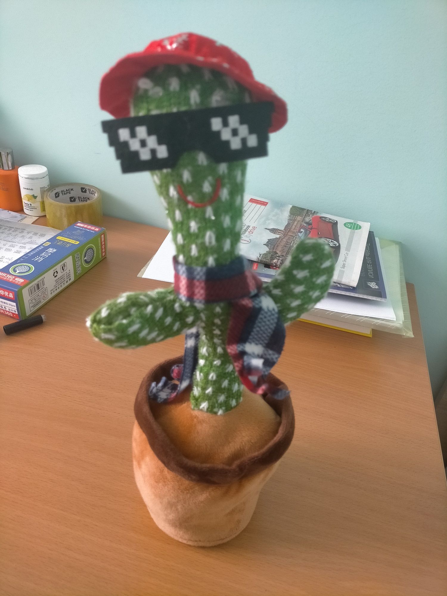 Продам игрушку Говорящий Кактус!
