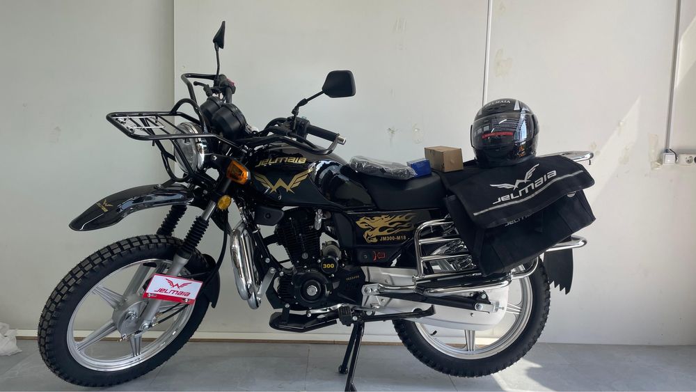 Мотоцикл Желмая 300 куб М18 қара айғыр Jelmaia