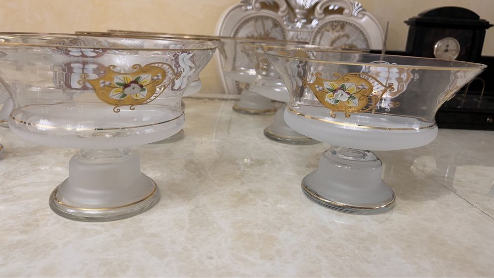 Конфетница, Фруктовница Czech republic crystal