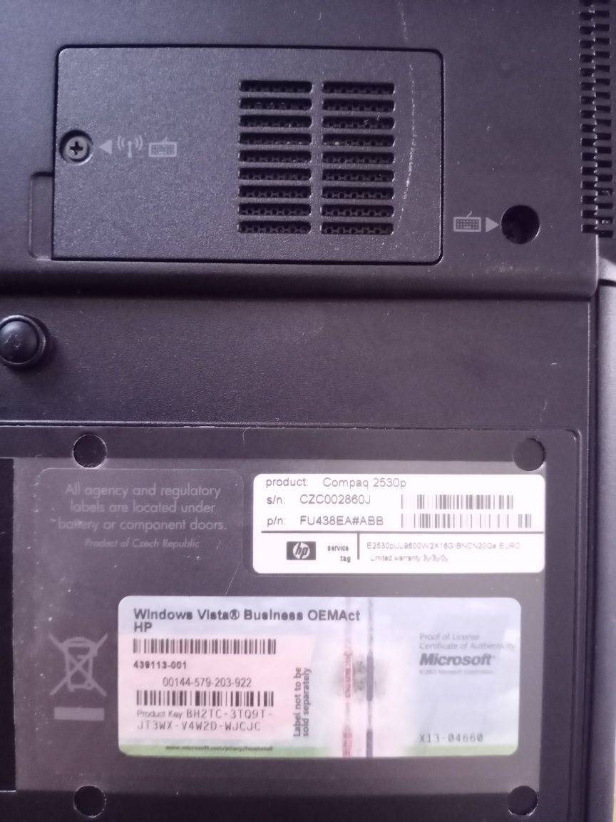 Ноотбук hp на запчасти
