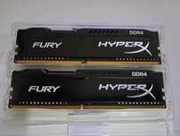 Оперативная памать HyperX Fury Black DDR4 16GB (2×8)