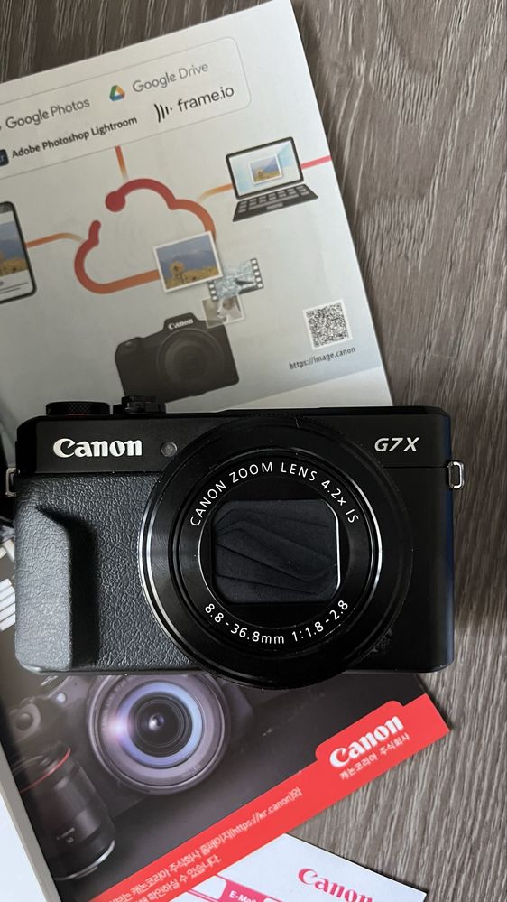 Canon G7X MarkII