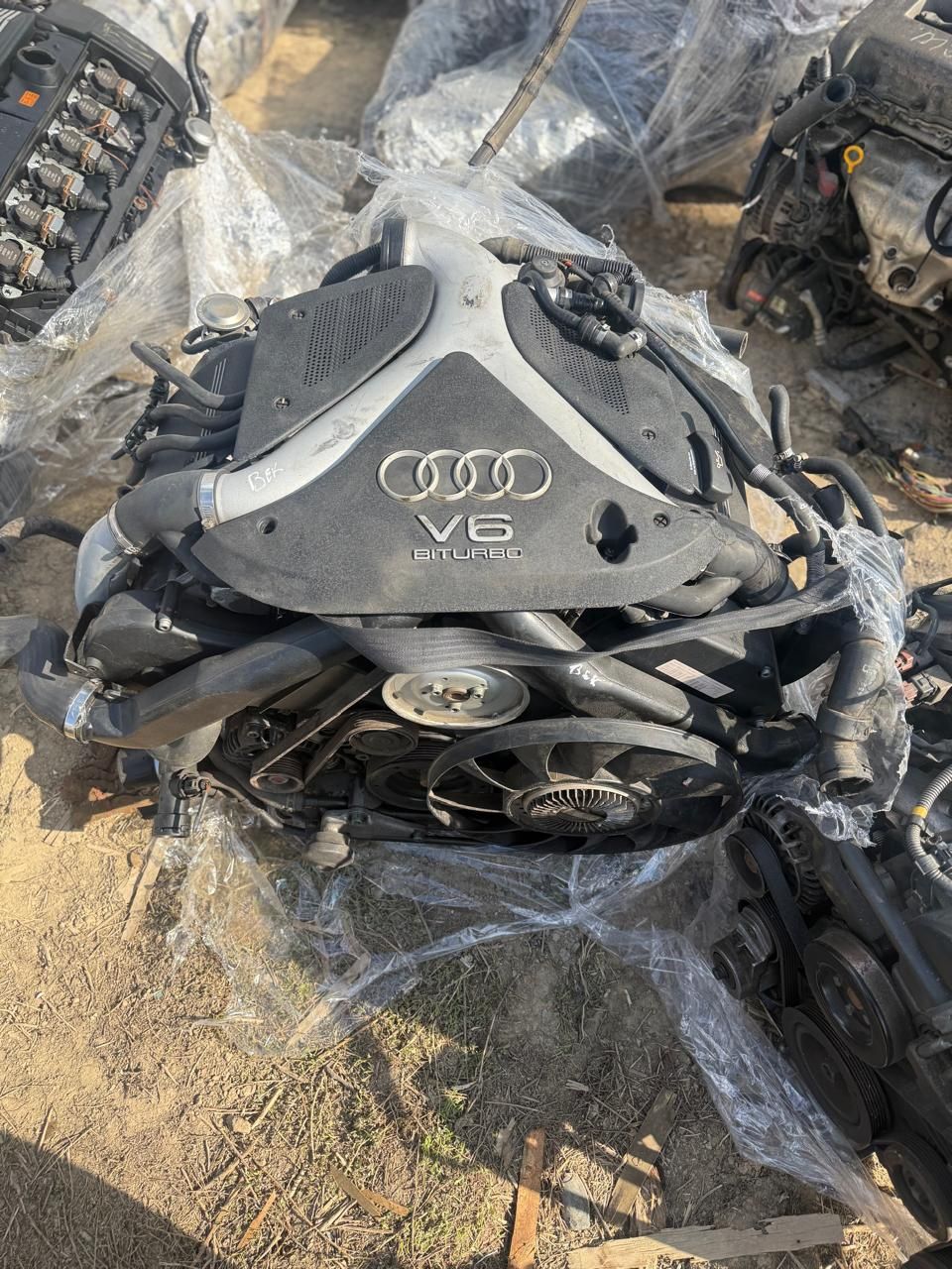 Контрактный двигатель BES 2.7 turbo на Audi