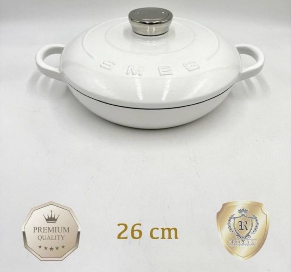 Смег новый качественный  Сковородка  От бренда Smeg