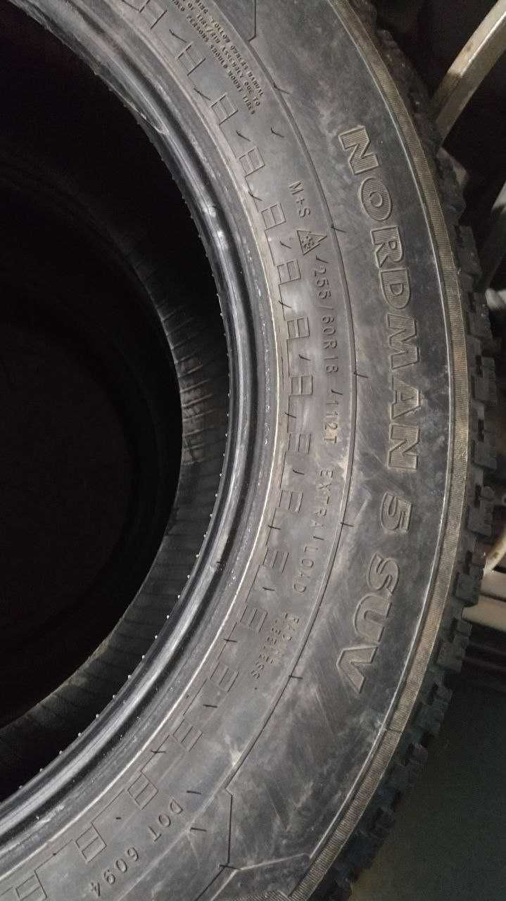 Шины Nokian Nordman 5 suv  размер 255х60х18
(б/у, 3 шт.)