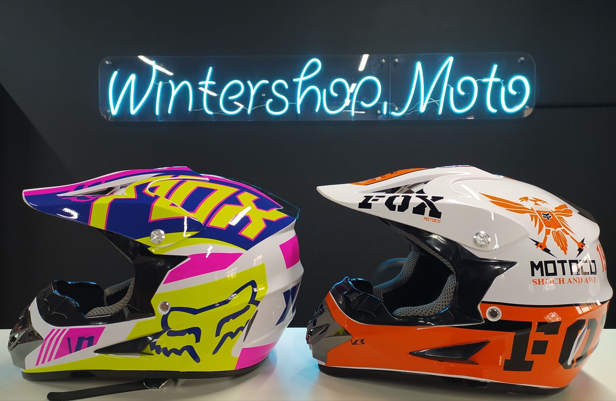 Новые,Фулфейс Шлемы! Выбор размеров и расцветок! Инста-wintershop.moto