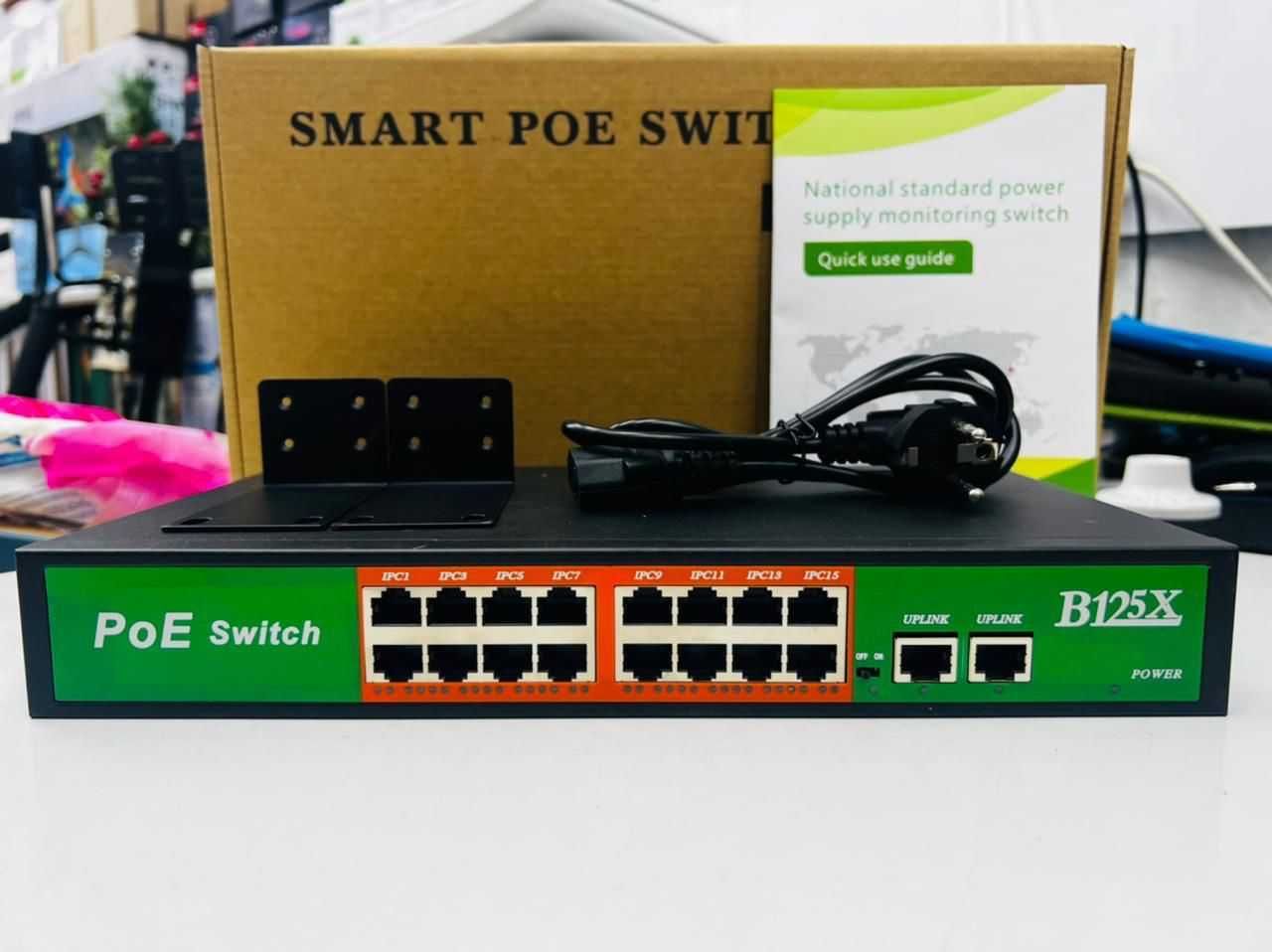 Коммутатор сетевой на 6 портов коммутатор poe switch 4порт