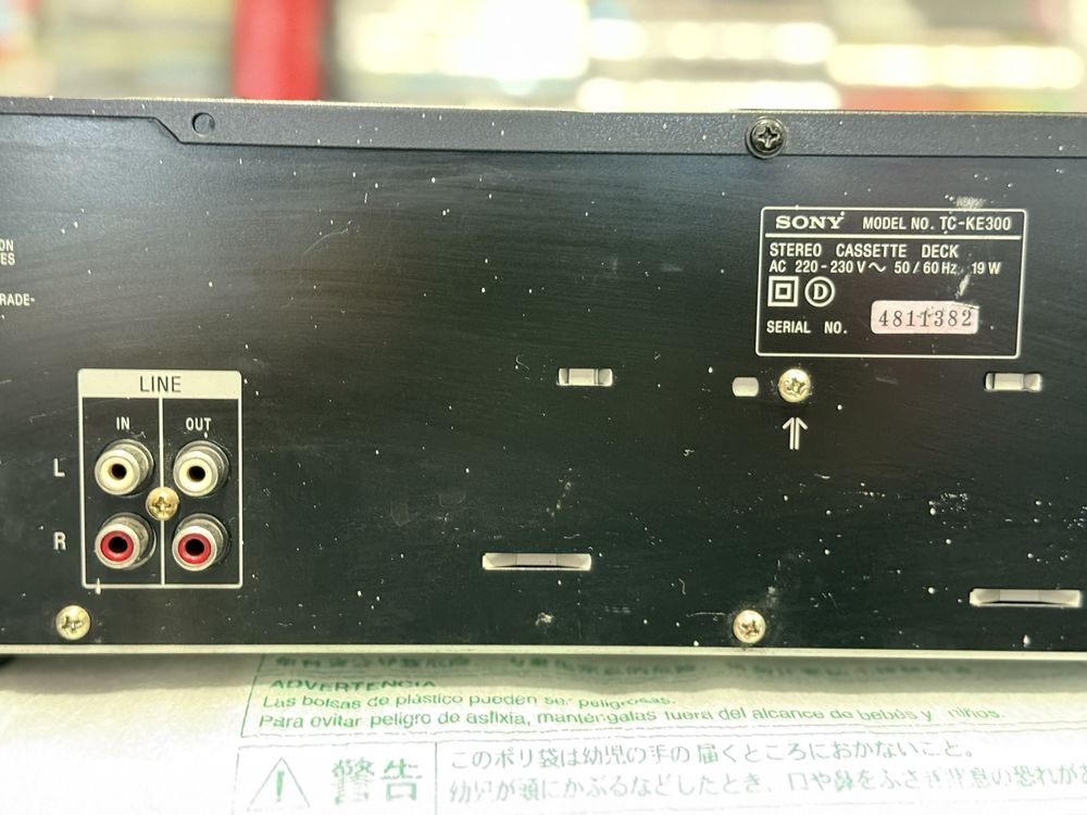 Sony TC-KE300 кассетная дека с калибровкой!