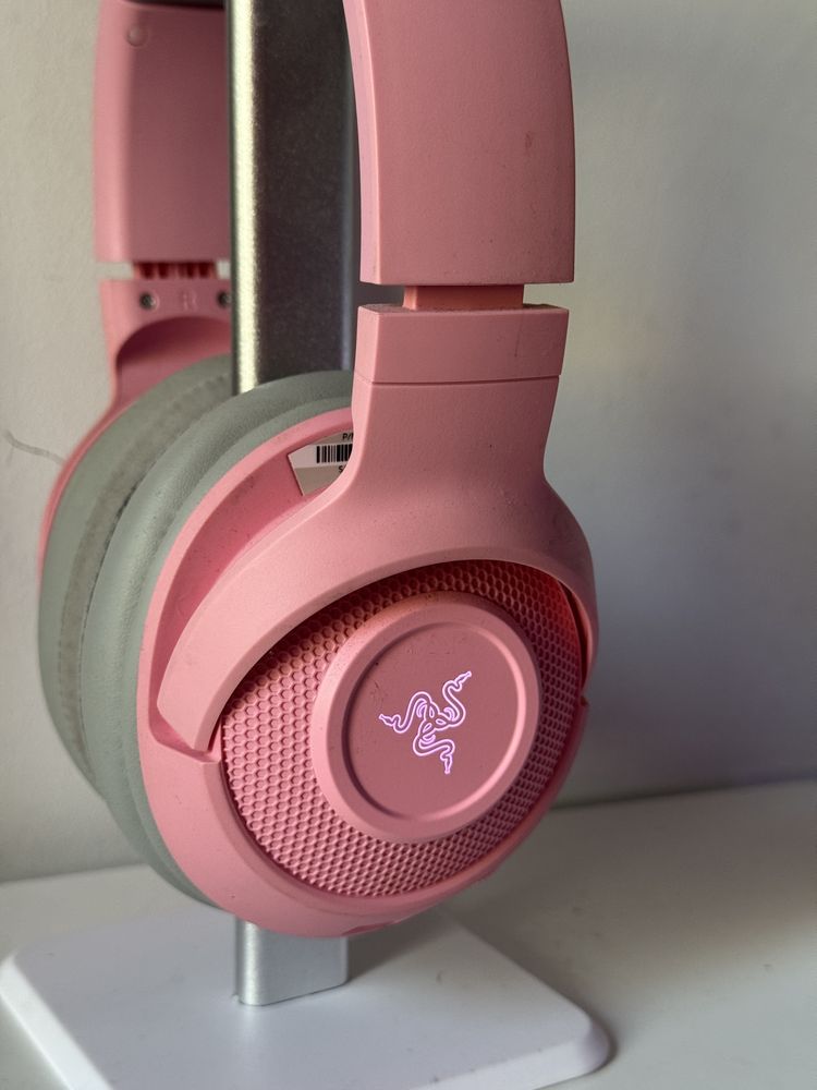 нашуники Razer Kitty розовые беспроводные