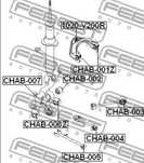 Продам сайлентблоки CHAB-006Z