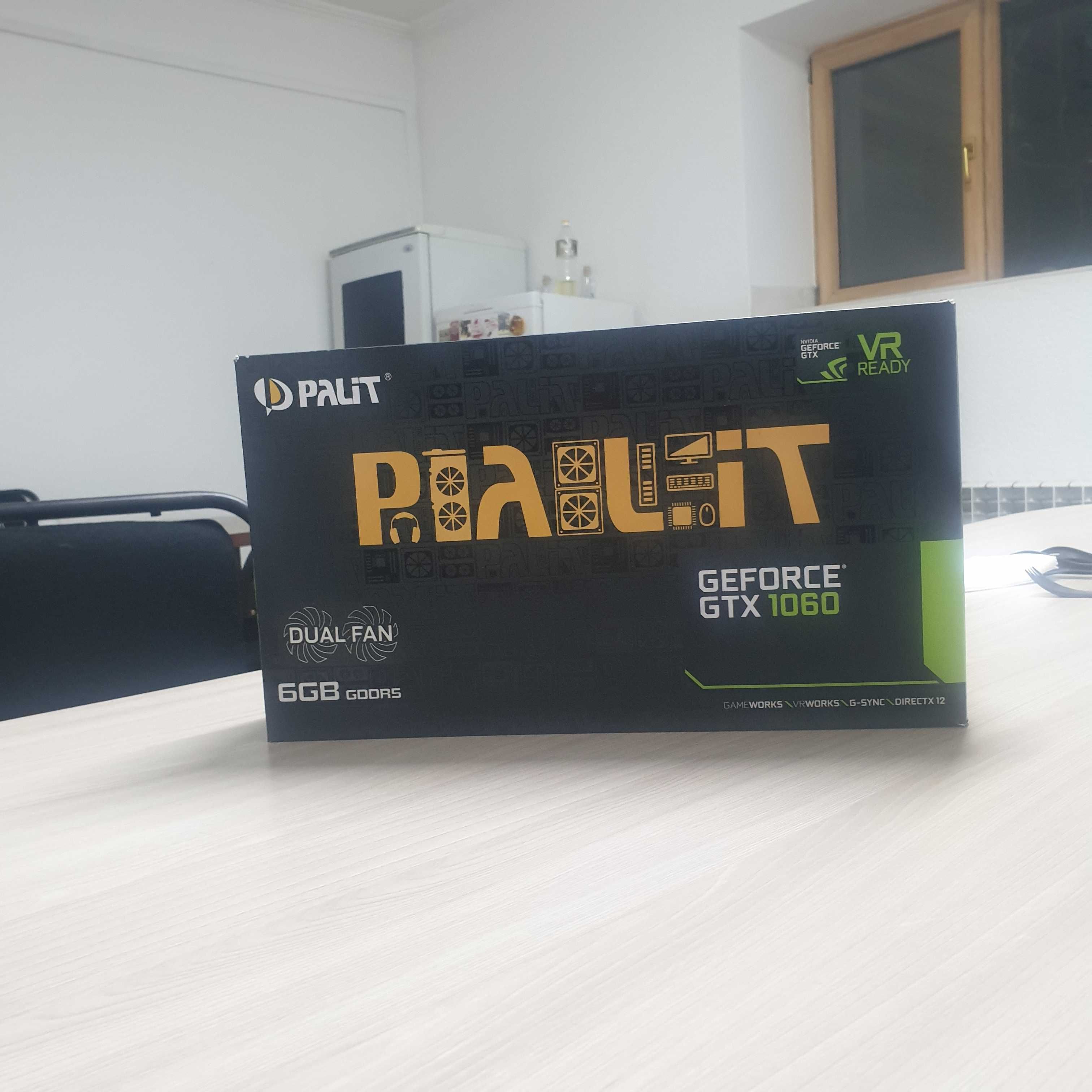 СРОЧНО! Видеокарата palit gtx 1060 на 6 гб в идеальном состоянии