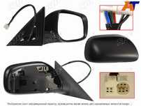 Зеркало TOYOTA CAMRY 06-11 RH складное, обогрев, 7контактов Toyota Cam