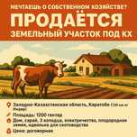 Земля (қыр) для скотоводства
