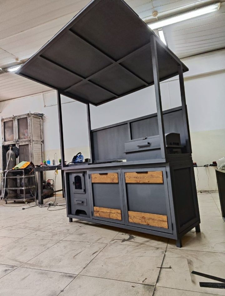 Мангал в стиле LOFT