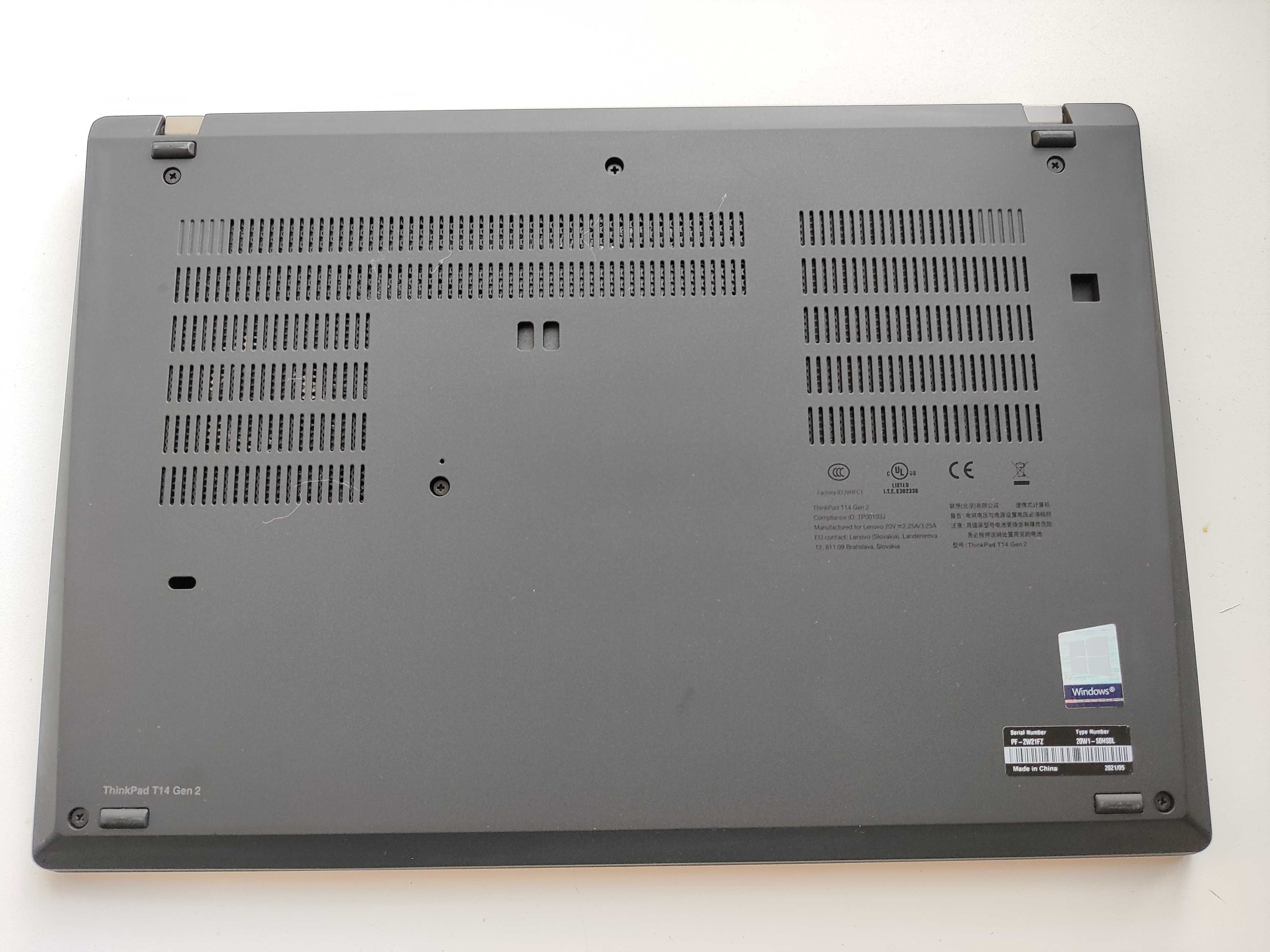 Lenovo ThinkPad T14 Gen2/i5-1145G7/16/256/FHD/IPS