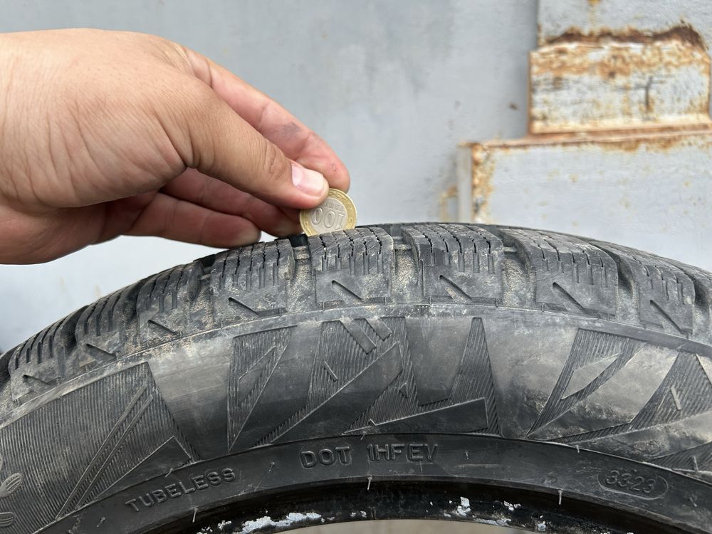 Зимняя резена (липучка) 215/55 R17 Coordiant