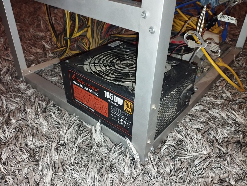 Ферма на видеокартах 1660 Ti