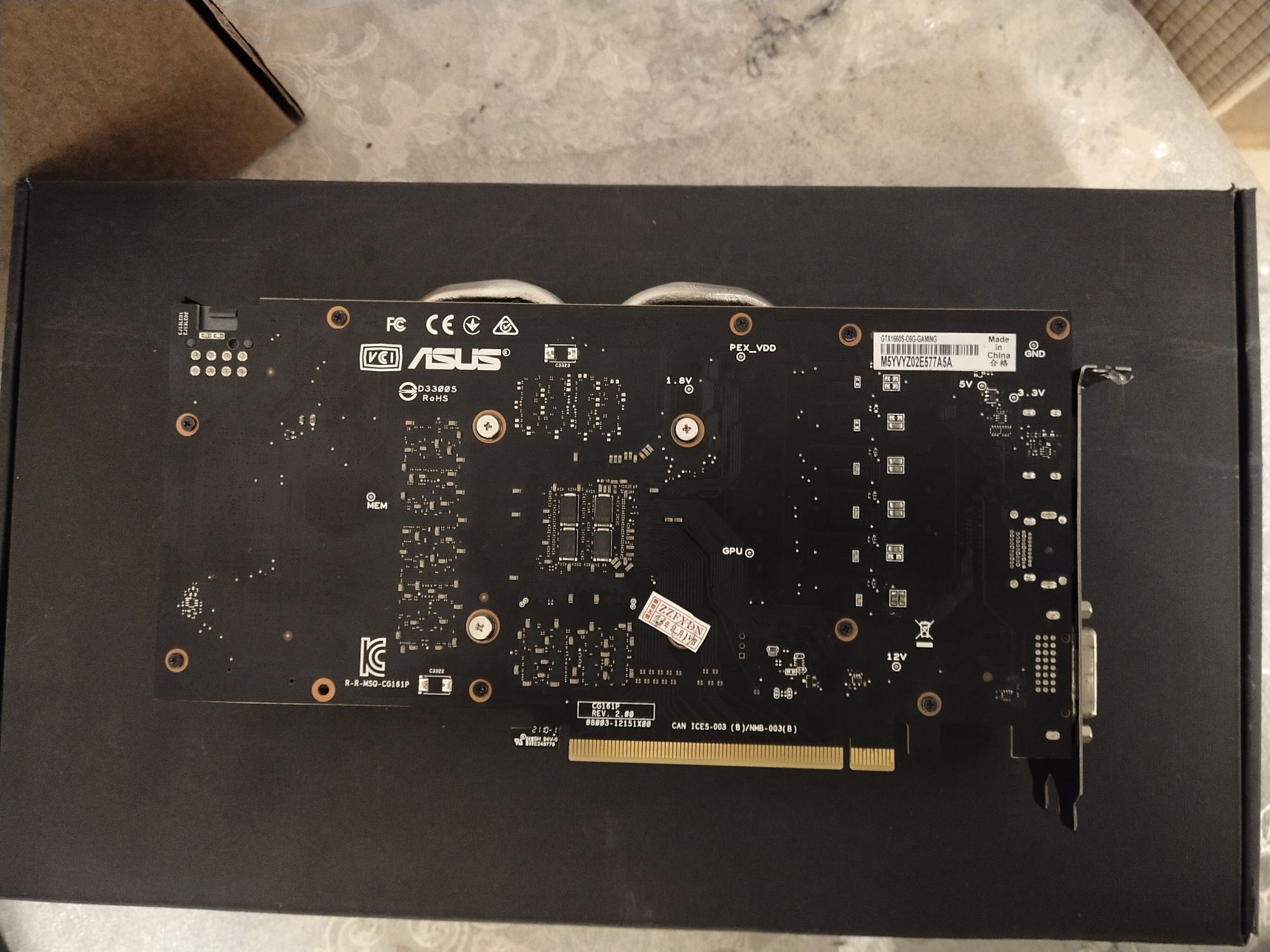 Продам Видео Карту Asus Gtx 1660 super