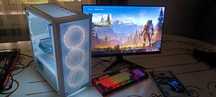 Продам игровой комп.i3-10100,1660 super,600w,ssd-480 gb,hard-500g 16gb