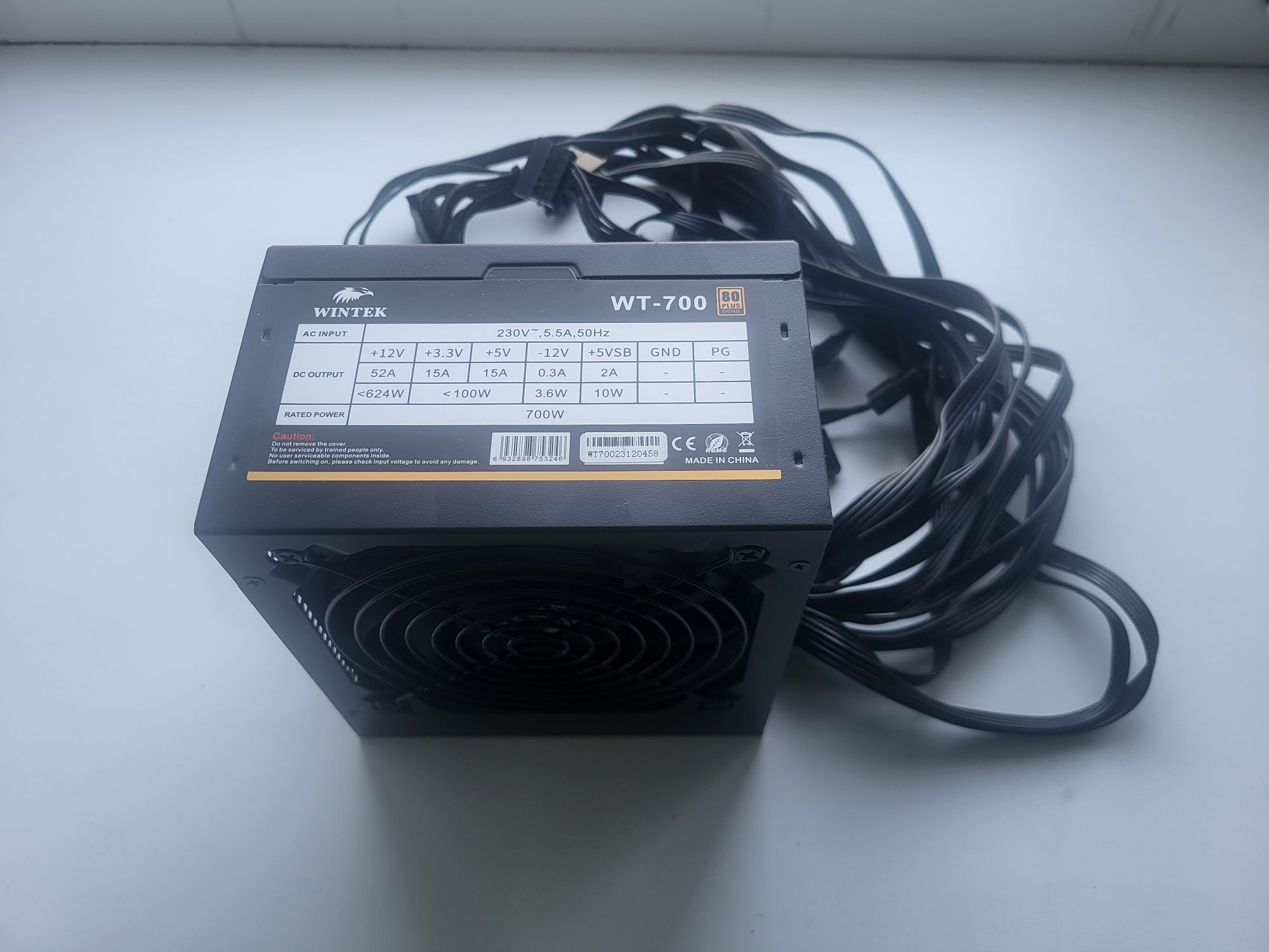 Wintek 700 ватт Блок питания