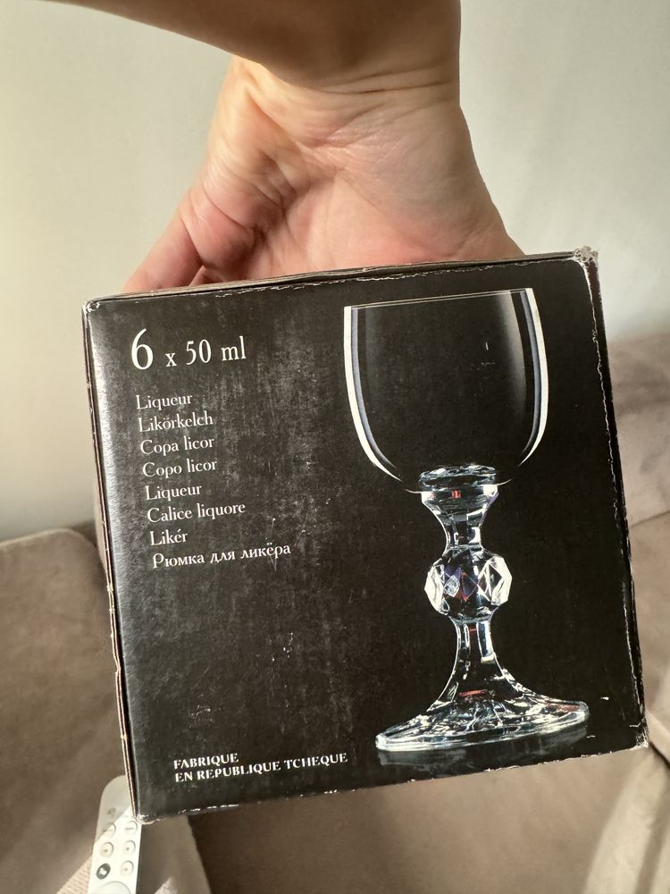 Bohemia Crystal набор рюмок для водки 50 мл 6 шт