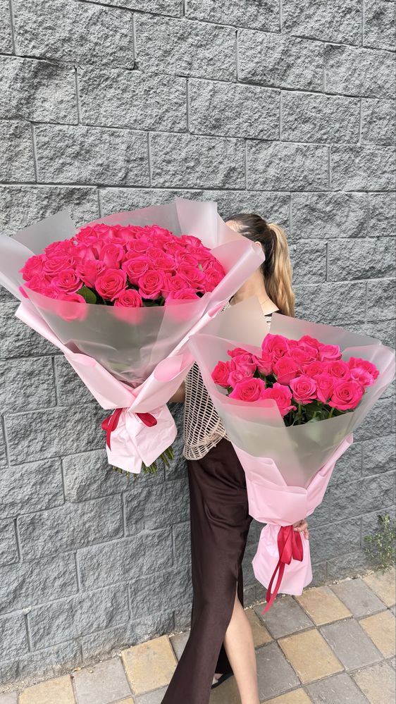 Голландские розы , 51 роза , 101 роза !!!