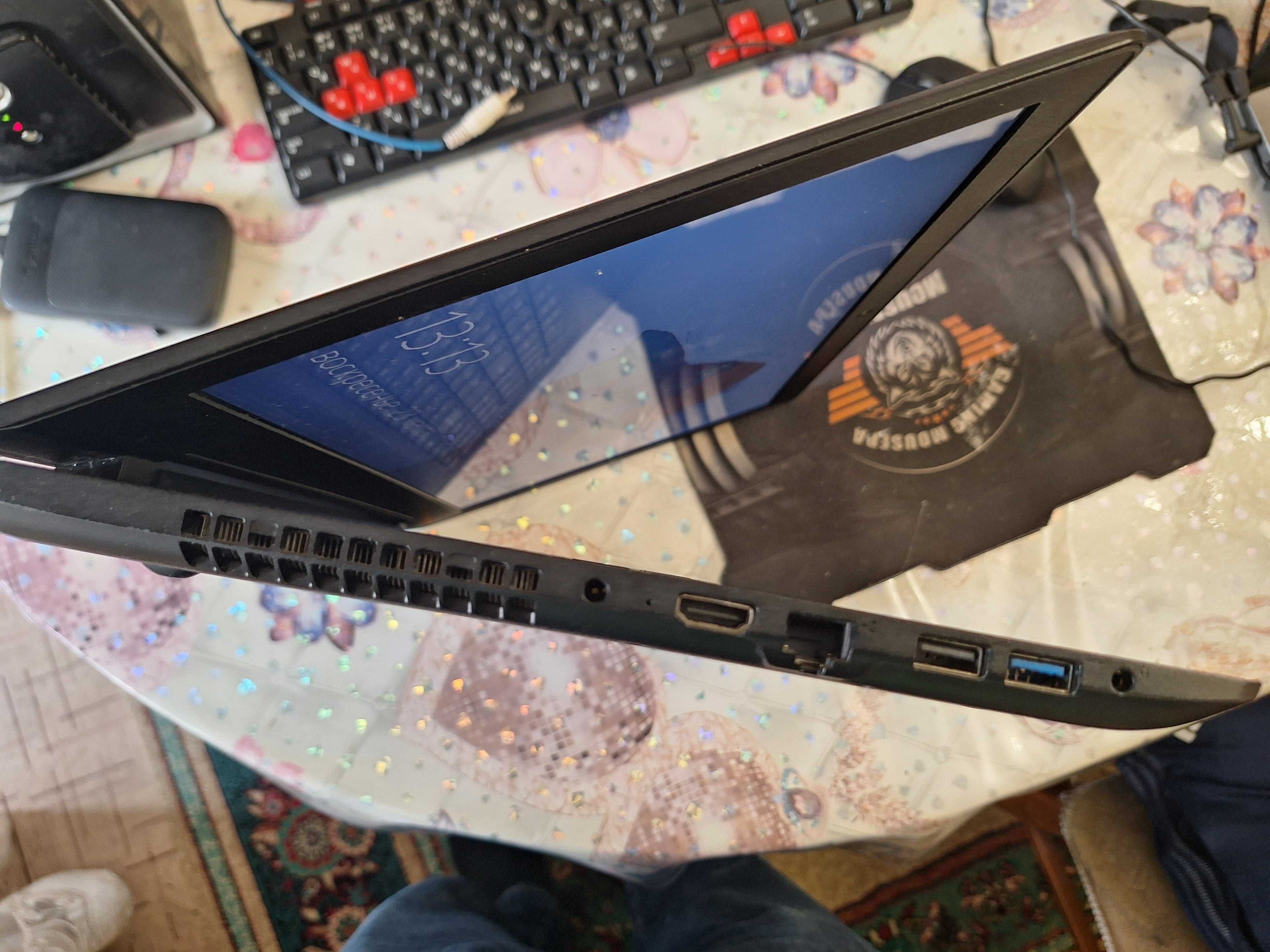 Ноутбук (ультр) Lenovo  A6-7310 cpu 2.00Ghz 4 ядер в идеале