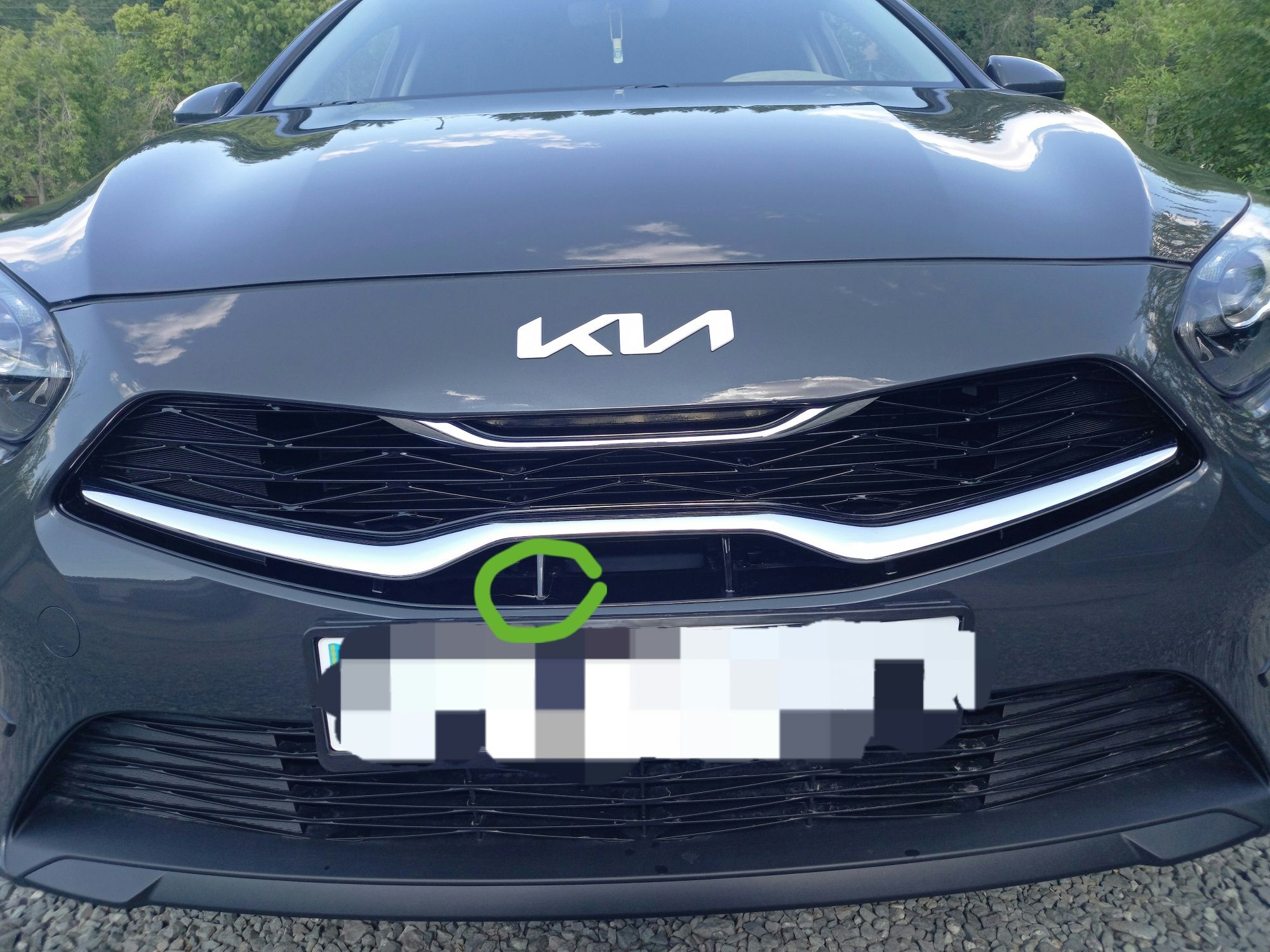 Решетка радиатора kia ceed sw