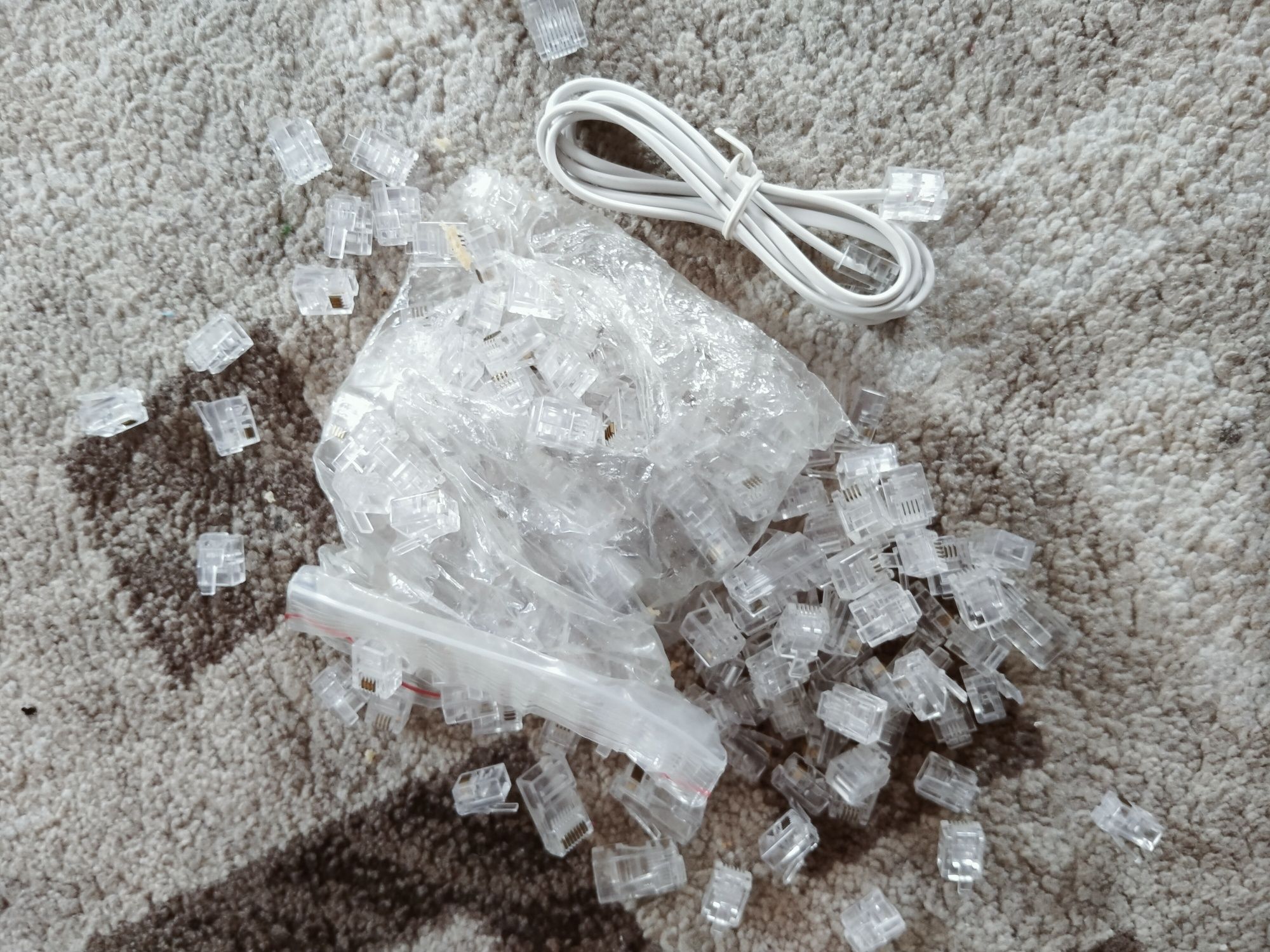 АДСЛ сплиттер,Rj 11  и RJ45 ютп провод